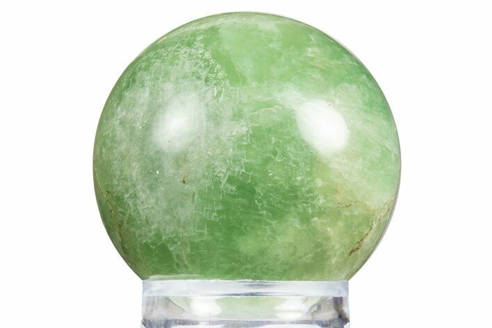Polished Purple & Green Fluorite Sphere - Madagascar #304643